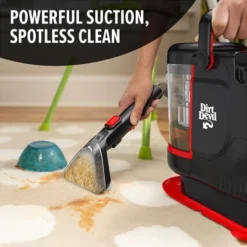 Refurbished Dirt Devil Portable Spot Cleaner Machine For Carpet And Upholstery - Manufacturer Refurbished -Baxton Studio Shop GUEST 006e7912 7443 4aa8 a6de f5be38d267ca