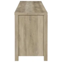 Madra Barn Door TV Stand For TVs Up To 85" - Coaster -Baxton Studio Shop GUEST 006fe5e3 9bde 41fb 9e27 497da0f57c3a