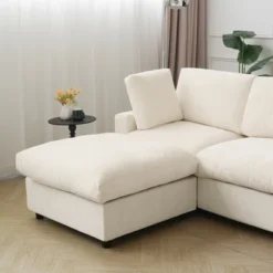 Cloud Couch Modular Sectional Sofa,67" L Shaped Couch, Convertible Wide Seater, 2 Seater+Ottoman For Living Room Set 25 Cloud Couch Modular Sectional Sofa,67" L Shaped Couch, Convertible Wide Seater, 2 Seater+Ottoman For Living Room Set -Baxton Studio Shop GUEST 00800857 34f4 43fe b112 6621ef892a04