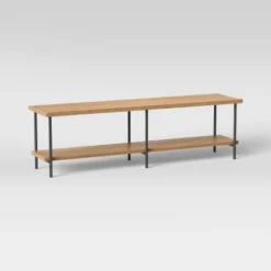 Wood And Metal TV Stand For TVs Up To 60" - Room Essentials™ 11 Wood And Metal TV Stand For TVs Up To 60" - Room Essentials™ -Baxton Studio Shop GUEST 008e6b5f 4d43 465d 8784 80c8ca30ed60