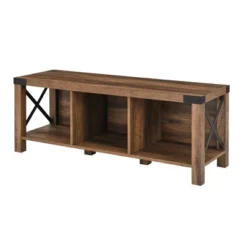 Sophie Rustic Industrial X Frame Entry Bench With 3 Cubbies - Saracina Home 23 Sophie Rustic Industrial X Frame Entry Bench With 3 Cubbies - Saracina Home -Baxton Studio Shop GUEST 00c50f14 1403 478c ac19 b603933d6c1a