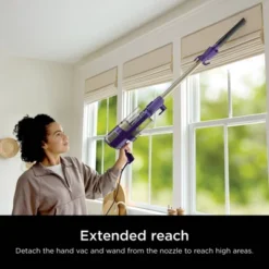 Shark PowerDetect Ultra-Light Corded Stick Vacuum With DuoClean Detect Technology And Self-Cleaning Brushroll Purple HZ4002 -Baxton Studio Shop GUEST 017d407d 2516 489c bd5a 8308a2e1860d