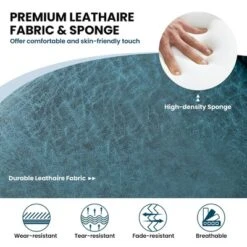 Costway Set Of 2 Swivel Accent Chair Modern Leathaire Armchairs W/ Beech Wood Legs GreyBlueBrown 17 Costway Set Of 2 Swivel Accent Chair Modern Leathaire Armchairs W/ Beech Wood Legs GreyBlueBrown -Baxton Studio Shop GUEST 01cb9560 aa58 48e6 8e25 0e5c8ce57b5f