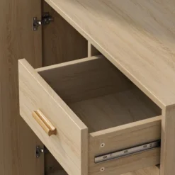 Wooden Cabinet With 4 Drawers And Rattan Decorative Doors, Natural - ModernLuxe 11 Wooden Cabinet With 4 Drawers And Rattan Decorative Doors, Natural - ModernLuxe -Baxton Studio Shop GUEST 01eca1fb 6818 4267 9c46 c61d643e080d