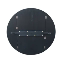 Davidson Round Dual Drop Leaf Pedestal Table Black - International Concepts -Baxton Studio Shop GUEST 01f2e296 1f11 4880 8d36 e33f1c23fcf4