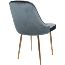 Set Of 2 Marcl Contemporary Dining Chair Gold/Blue - LumiSource -Baxton Studio Shop GUEST 02611a7d e000 496a 9b37 0260fc8b0c73
