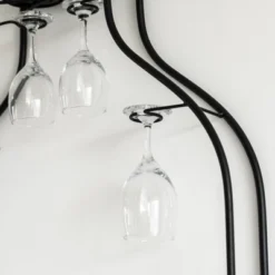 VintiquewiseBig Vintage Decorative Metal Bottle Shaped Wine Bottle Holder For Living Room, Dining, Or Entryway 9 VintiquewiseBig Vintage Decorative Metal Bottle Shaped Wine Bottle Holder For Living Room, Dining, Or Entryway -Baxton Studio Shop GUEST 02858435 c09e 41e6 90e1 dc8c270d4d35