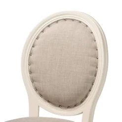 Set Of 2 Louis Fabric Upholstered Dining Chairs With Nailhead Trim - Baxton Studio 11 Set Of 2 Louis Fabric Upholstered Dining Chairs With Nailhead Trim - Baxton Studio -Baxton Studio Shop GUEST 030ce829 8ba7 4fac 88a6 03b078655691