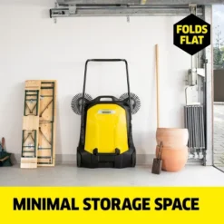 Karcher S 6 Twin Outdoor Broom, Manual Push Sweeper, Heavy Duty -Baxton Studio Shop GUEST 034fb5dc 2571 42f1 89a5 ef48b3e0acf0