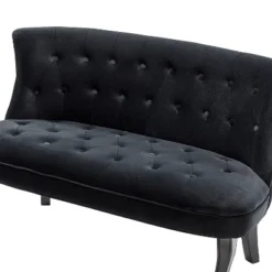 Jane 47" Velvet Button-tufted And Wing Back Loveseat Solid Wood And Cabriole Legs For Living Room And Bedroom | ARTFUL LIVING DESIGN 22 Jane 47" Velvet Button-tufted And Wing Back Loveseat Solid Wood And Cabriole Legs For Living Room And Bedroom | ARTFUL LIVING DESIGN -Baxton Studio Shop GUEST 037bed04 edab 428a 8490 5da9d9729a62