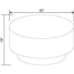 32" Arbon Coffee Table - Threshold™ Designed With Studio McGee -Baxton Studio Shop GUEST 03995212 85c9 4e25 ab1d 09fcd6379c00