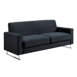 Baylie Sofa Velvet Cobalt - Adore Decor -Baxton Studio Shop GUEST 039c3992 e7ad 4d81 9ac4 f232d178979a