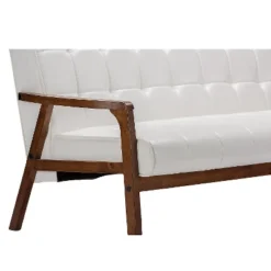 Mid-Century Masterpieces Sofa White - Baxton Studio -Baxton Studio Shop GUEST 03c31f23 21f6 4eb2 a2cb 6225d2d1ccfa