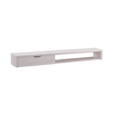 Roundhouse 1 Drawer Floating Console Fits Tv's Up To 65" - HOMES: Inside + Out 9 Roundhouse 1 Drawer Floating Console Fits Tv's Up To 65" - HOMES: Inside + Out - Image 9