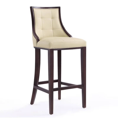 Fifth Avenue Upholstered Beech Wood Faux Leather Barstool - Manhattan Comfort 8 Fifth Avenue Upholstered Beech Wood Faux Leather Barstool - Manhattan Comfort - Image 8