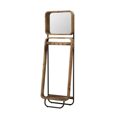 Burnham Home Arya Hall Tree Natural - Boraam 2 Burnham Home Arya Hall Tree Natural - Boraam - Image 2