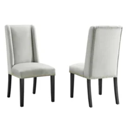 Set Of 2 Baron Performance Velvet Dining Chairs - Modway -Baxton Studio Shop GUEST 044a6d60 c7de 4b18 9b42 0f12cbf59757