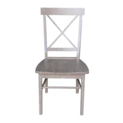 36" Harry Round Extendable Dining Table With 4 Chairs - International Concepts -Baxton Studio Shop GUEST 04bcf803 23f2 43b9 87f6 a35de80f6771