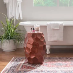 Saoirse Side Table - Powell Company -Baxton Studio Shop GUEST 04cfcecc 83cf 4257 8f2e 1ad0c3378f15