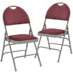 Flash Furniture 2 Pack HERCULES Series Extra Large Ultra-Premium Triple Braced Metal Folding Chair With Easy-Carry Handle 26 Flash Furniture 2 Pack HERCULES Series Extra Large Ultra-Premium Triple Braced Metal Folding Chair With Easy-Carry Handle -Baxton Studio Shop GUEST 04dceadd 4711 43c2 85da 2510daa242e3