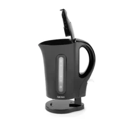 Aroma 1.7L Electric Kettle - Black: Dripless Spout, 1500W, Water Level Viewer