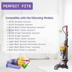 Nispira Pre-Motor Filters Replacement Kit Compatible With Dyson DC40 Light/Slim Ball Animal Multi Floor, Compare To Part #923587-02, 2 Packs -Baxton Studio Shop GUEST 05589246 26f8 46c3 825e 5073cc3a629a