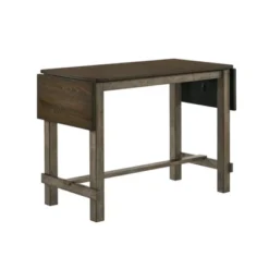 70" Entera Expandable Counter Height Dining Table Dark Walnut/Chestnut - HOMES: Inside + Out -Baxton Studio Shop GUEST 055f5496 b37d 4eea 81ae 3bba8f073a4c