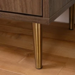 Hype 3-Door Buffet Server With Storage Walnut - South Shore 12 Hype 3-Door Buffet Server With Storage Walnut - South Shore -Baxton Studio Shop GUEST 057df3f2 6fcd 4e9c b39f 65036fe582d5