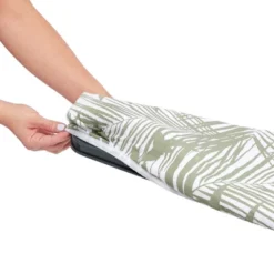 Juvale Ironing Board Cover And Pad, 15x54 Inches, Standard Size, Heavy Duty, White Palm Print Design -Baxton Studio Shop GUEST 05aa77a0 21c4 4712 b15c ca140269502f