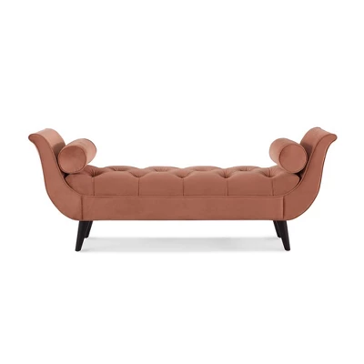 Jennifer Taylor Home Alma Tufted Flared Arm Entryway Bench 15 Jennifer Taylor Home Alma Tufted Flared Arm Entryway Bench - Image 15