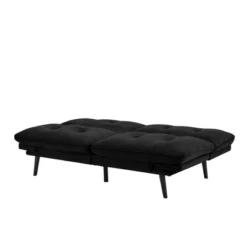 Finley Convertible Futon Sofa Bed Black - Serta 13 Finley Convertible Futon Sofa Bed Black - Serta -Baxton Studio Shop GUEST 05f76257 a432 4c1e ba52 9cdec931b1bd
