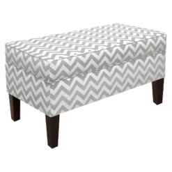 Lizzie Storage Bench In Patterns - Skyline Furniture -Baxton Studio Shop GUEST 06a3ed1b 843a 4f30 91eb 5d9391a596bb