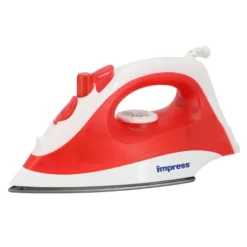 Impress 1200 Watt Compact & Lightweight Steam & Dry Iron In Red -Baxton Studio Shop GUEST 06c02a52 fff8 496a 87df bd49747720d4