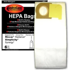 Riccar Upright HEPA Bags Type X Radiance; Simplicity Synergy 6Pk -Baxton Studio Shop GUEST 06fda6e5 4f74 47e6 9ced e53c76d95a8e