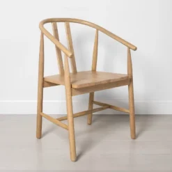 Sculpted Wood Dining Chair - Hearth & Hand™ With Magnolia -Baxton Studio Shop GUEST 0739c1ea 01b8 4dee 8c5b 2c6a9063fffe