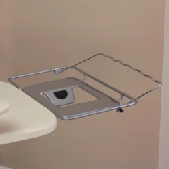 Household Essentials Wide Mega Ironing Board 4 Leg Silver Frame: XL Full Size Collapsible Ironing Table, Metal, Beige -Baxton Studio Shop GUEST 07515831 0012 4194 99fe 929ea4791be2