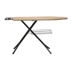 Household Essentials Ironing Center Mesh Steel Top Bronze: Adjustable Non-Slip Ironing Board With Iron Rest -Baxton Studio Shop GUEST 0792b7cb af5f 4088 b152 071eacc724ff