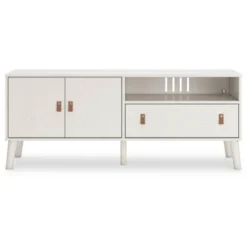 59"Aprilyn TV Stand For TVs Up To 63" White - Signature Design By Ashley -Baxton Studio Shop GUEST 07a53001 9563 4768 aad5 00ea827e0479