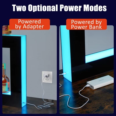 LED Lighted Liquor Bottle Display, Square 3-Step 48-Inch Wall Mounted Acrylic Liquor Shelf With Remote & App Control 4 LED Lighted Liquor Bottle Display, Square 3-Step 48-Inch Wall Mounted Acrylic Liquor Shelf With Remote & App Control - Image 4