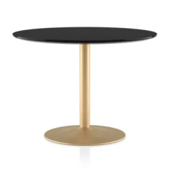 Koldfield Steel Base Round Dining Table - HOMES: Inside + Out 10 Koldfield Steel Base Round Dining Table - HOMES: Inside + Out -Baxton Studio Shop GUEST 0910fdfe a70a 4cc5 9ed2 4affb4b29c09