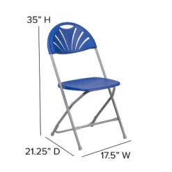 Flash Furniture 2 Pack HERCULES Series 650 Lb. Capacity Plastic Fan Back Folding Chair -Baxton Studio Shop GUEST 09e7c9c5 04d7 43de 9506 2034a7562eb6