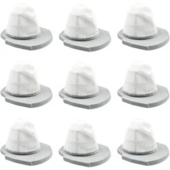 Nispira 2610 2611 Lightweight Vacuum Replacement Mesh Filter For Bissell 3-in-1 Turbo Stick Cleaner Part #1620624, 9 Packs -Baxton Studio Shop GUEST 0a0c43e4 a0bb 4ac8 b2bb 7d74bed55666