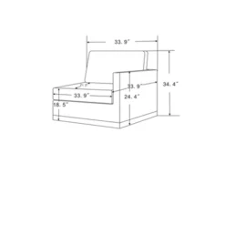 Woodland Hills Modular Sectional Corner Light Gray - Threshold™ Designed With Studio McGee -Baxton Studio Shop GUEST 0a38fb76 420d 4520 a00d 5f915a696668