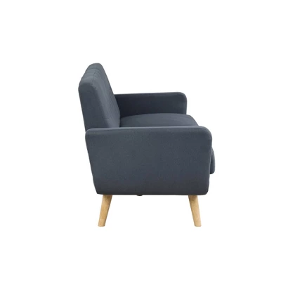 Ramon Stationary Sofa Charcoal - Lifestyle Solutions 3 Ramon Stationary Sofa Charcoal - Lifestyle Solutions - Image 3