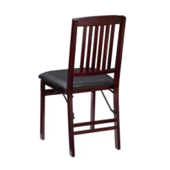 Set Of 2 Triena Mission Back Folding Chair Espresso - Linon -Baxton Studio Shop GUEST 0af3e8c7 4710 40ee 87fa 9167d4a62666