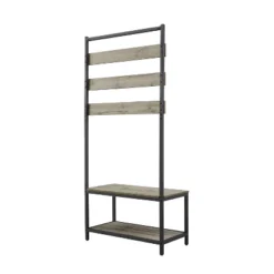 Hampton Hall Tree - Linon 12 Hampton Hall Tree - Linon -Baxton Studio Shop GUEST 0b515691 c201 49cb b0a3 5a1aa97dd826