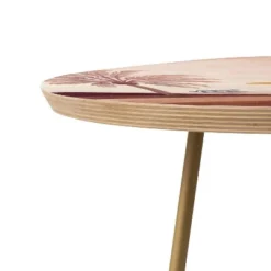 Nika The Journey Side Round Table Gold - Deny Designs -Baxton Studio Shop GUEST 0b732792 f7b0 4d40 89b6 c5e09a32f8c3