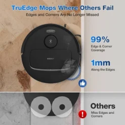 ECOVACS DEEBOT N30 PRO OMNI Robot Vacuum And Mop Edge Mopping Hot Air-Drying Hot Water Mop Washing