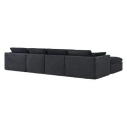 142'' U-Shaped Modular Sectional Sofa, Luxury Fully Compressed Couch With Ottomans & Cloud-Like Cushions - ModernLuxe 20 142'' U-Shaped Modular Sectional Sofa, Luxury Fully Compressed Couch With Ottomans & Cloud-Like Cushions - ModernLuxe -Baxton Studio Shop GUEST 0c4a4e2e 681c 4bda 9d24 62a7e0512592