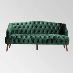 Adelia Modern Glam Tufted Velvet Sofa - Christopher Knight Home 13 Adelia Modern Glam Tufted Velvet Sofa - Christopher Knight Home -Baxton Studio Shop GUEST 0c68423c cb22 40c5 b51c 93ee522f77b5